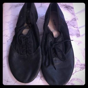 Capezio black jazz shoes